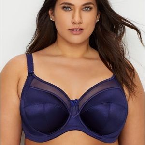 Goddess Keira Satin Side Support Bra